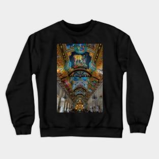 Church Ceiling Painting Crewneck Sweatshirt